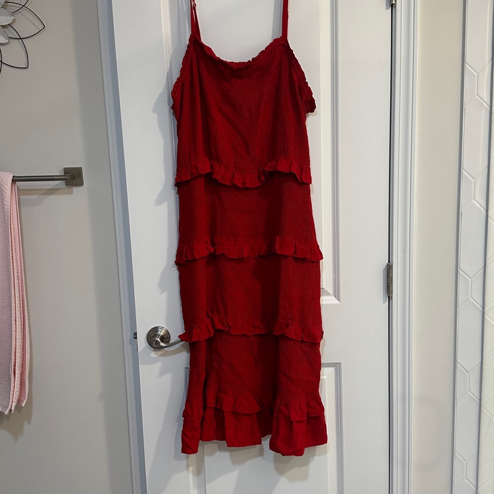 Ava & Viv Vibrant Red Dress